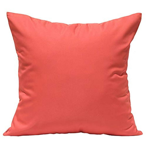 TangDepot Set of 2 Durable Faux Silk Solid Pillow Shams Throw Pillow Covers Indoor/Outdoor Cushion Covers Pillows Shells - 18x18 2 Pieces, Pure White Square Decorative Pillow Covers TangDepot Set of 2 Durable Faux Silk Solid Pillow Shams Throw Pillow Covers Indoor/Outdoor Cushion Covers Pillows Shells - 18x18 2 Pieces, Pure White Square Decorative Pillow Covers